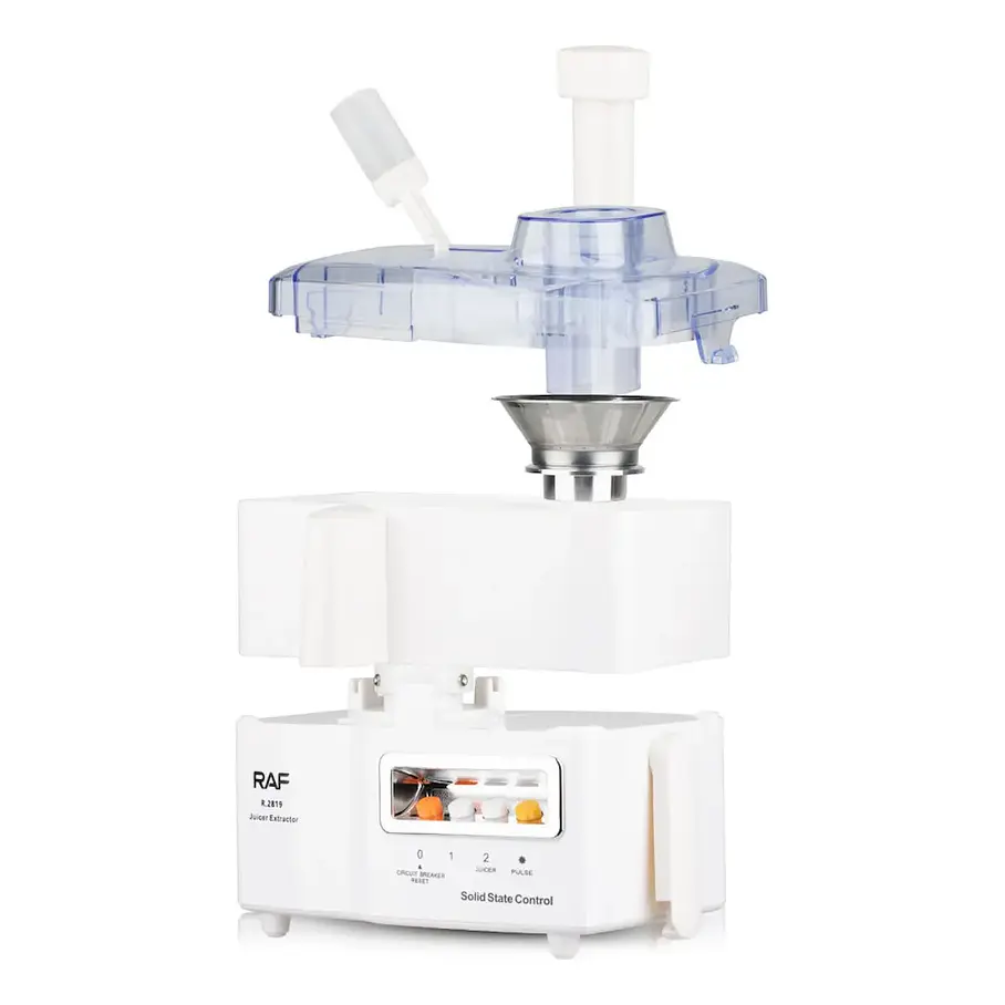 Juguera Raf Procesadores R.2819W Eléctrica Blanco 700 W 1.25 Lts  5