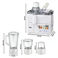 Juguera Raf Procesadores R.2819W Eléctrica Blanco 700 W 1.25 Lts  - Miniatura 4