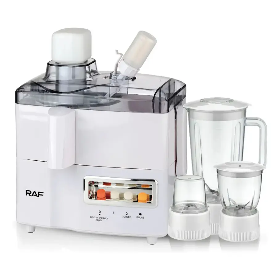 Juguera Raf Procesadores R.2819W Eléctrica Blanco 700 W 1.25 Lts  2