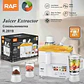 Juguera Raf Procesadores R.2819W Eléctrica Blanco 700 W 1.25 Lts  - Miniatura 6
