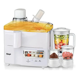 Juguera Raf Procesadores R.2819W Eléctrica Blanco 700 W 1.25 Lts 