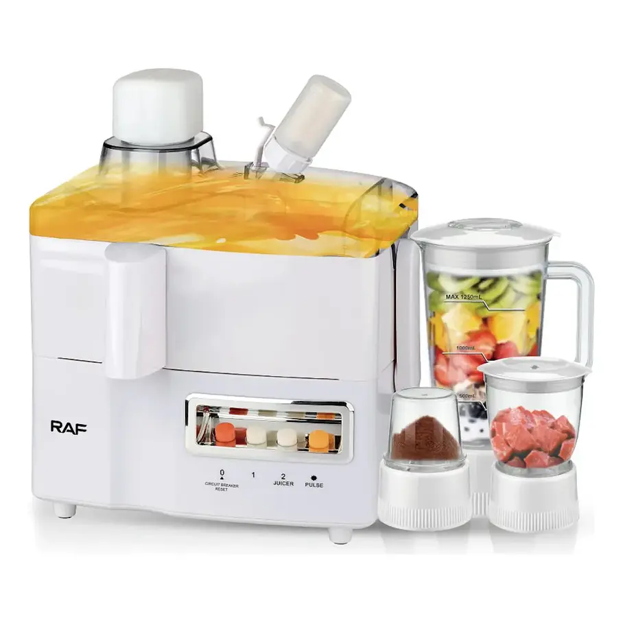 Juguera Raf Procesadores R.2819W Eléctrica Blanco 700 W 1.25 Lts  1