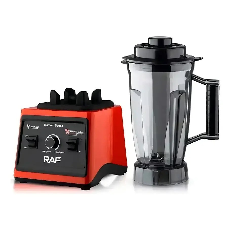 Juguera Licuadora Electrica 3 Lts Raf Color Rojo R2842 Electric Blender 7