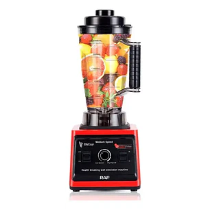 Juguera Licuadora Electrica 3 Lts Raf Color Rojo R2842 Electric Blender