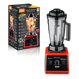 Juguera Licuadora Electrica 3 Lts Raf Color Rojo R2842 Electric Blender