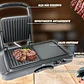 Plancha Panini Grill Maker Multifuncional 2 En 1 Raf R.2695 - Miniatura 5