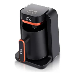 Cafetera Turca Eléctrica Raf R.147h Negro 500w Operación One Click