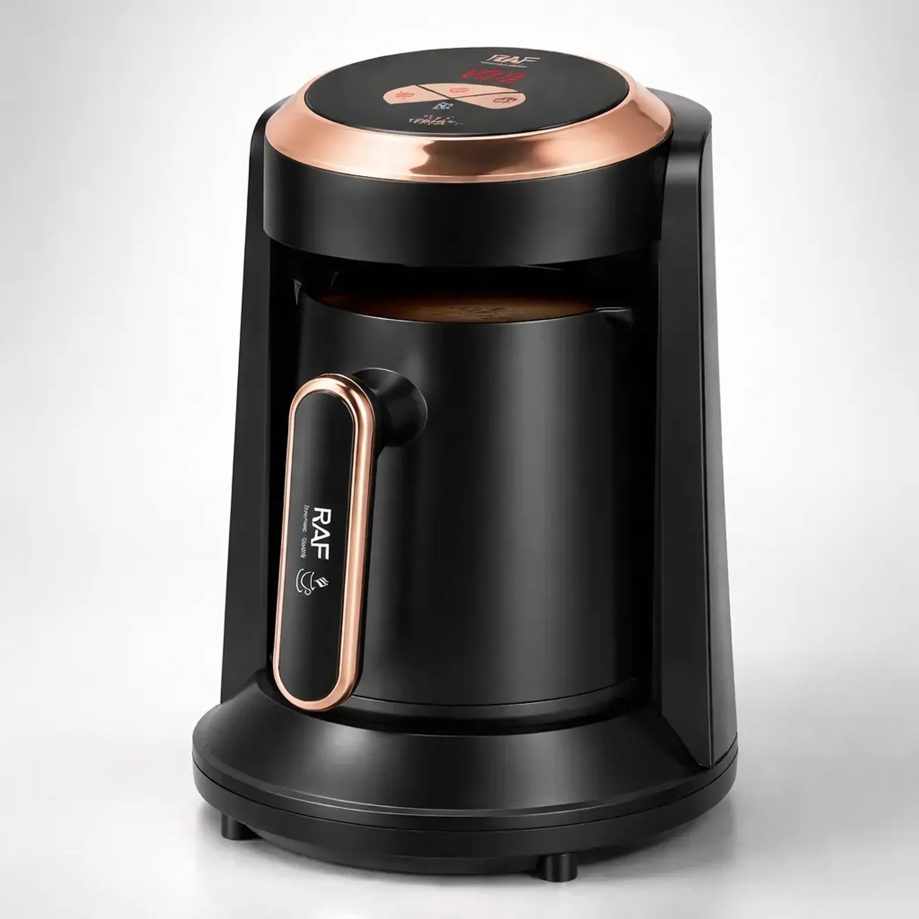 Cafetera Eléctrica Turca Hervidor 350ml Raf R.149 Negro 2