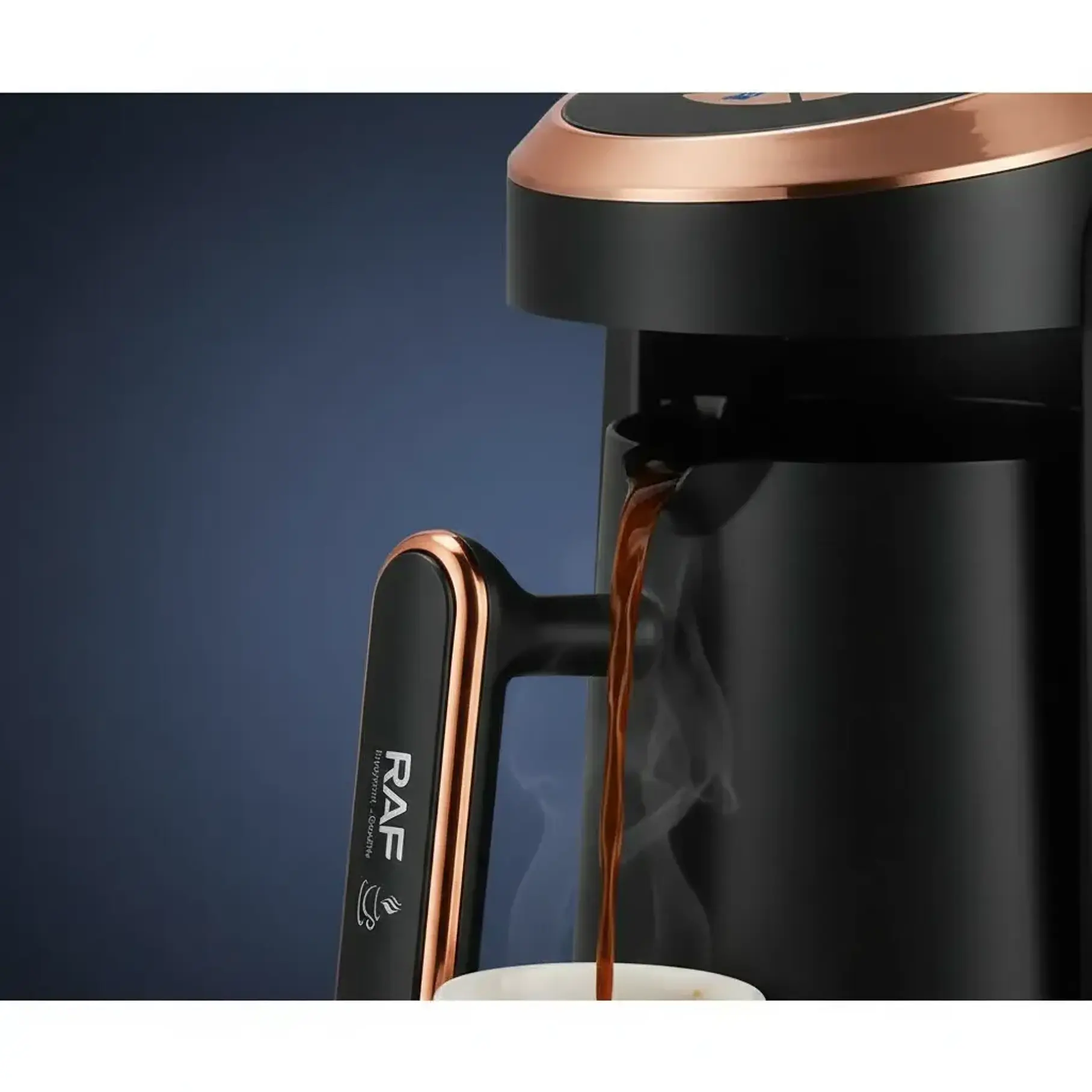 Cafetera Eléctrica Turca Hervidor 350ml Raf R.149 Negro 3