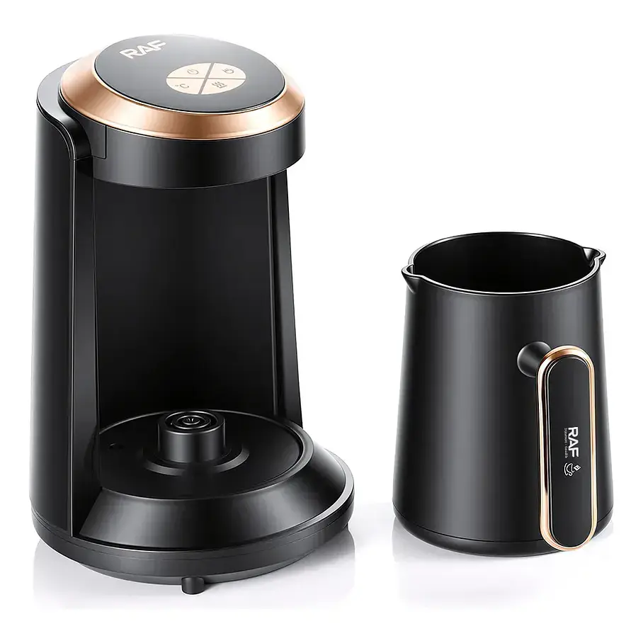 Cafetera Eléctrica Turca Hervidor 350ml Raf R.149 Negro 5