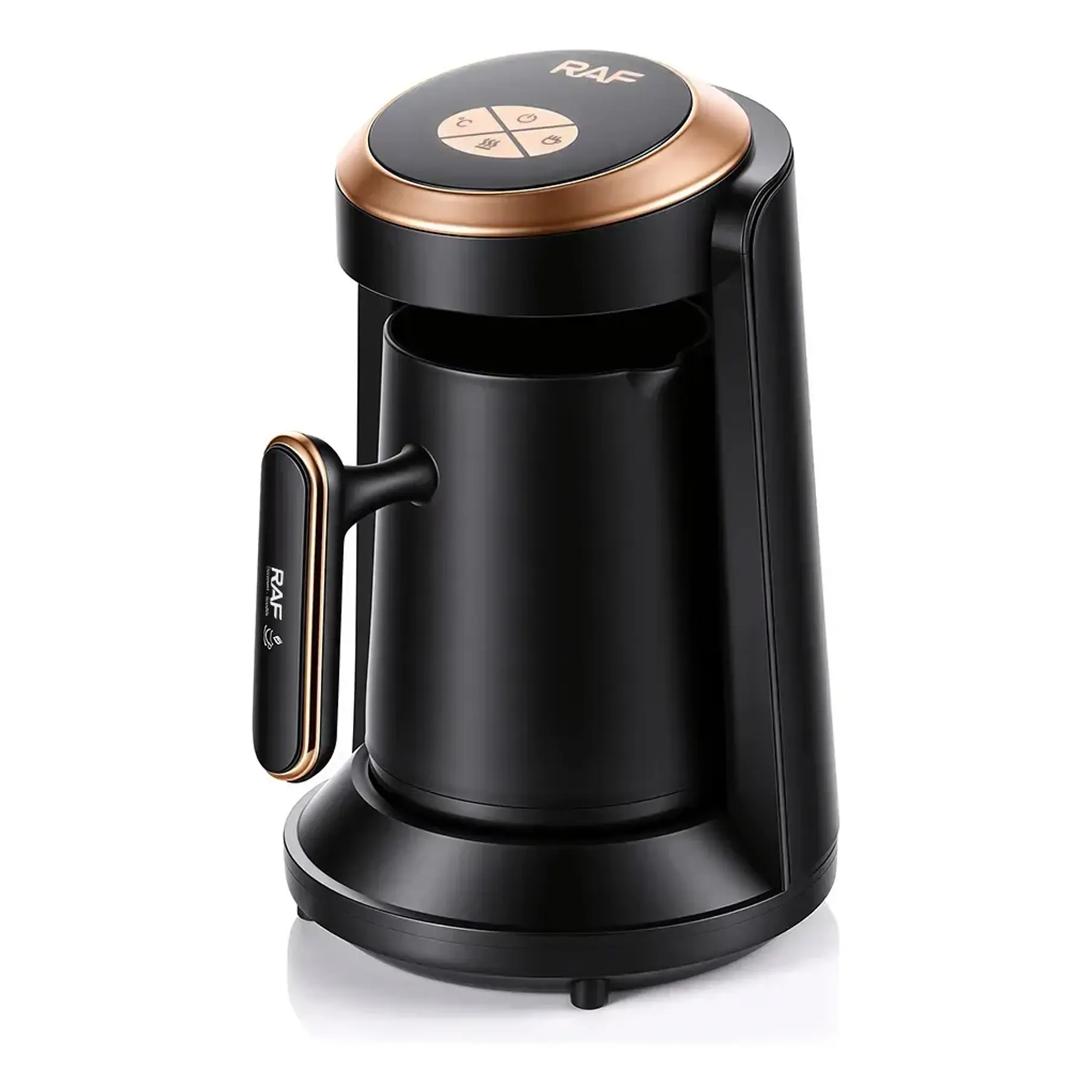 Cafetera Eléctrica Turca Hervidor 350ml Raf R.149 Negro 6