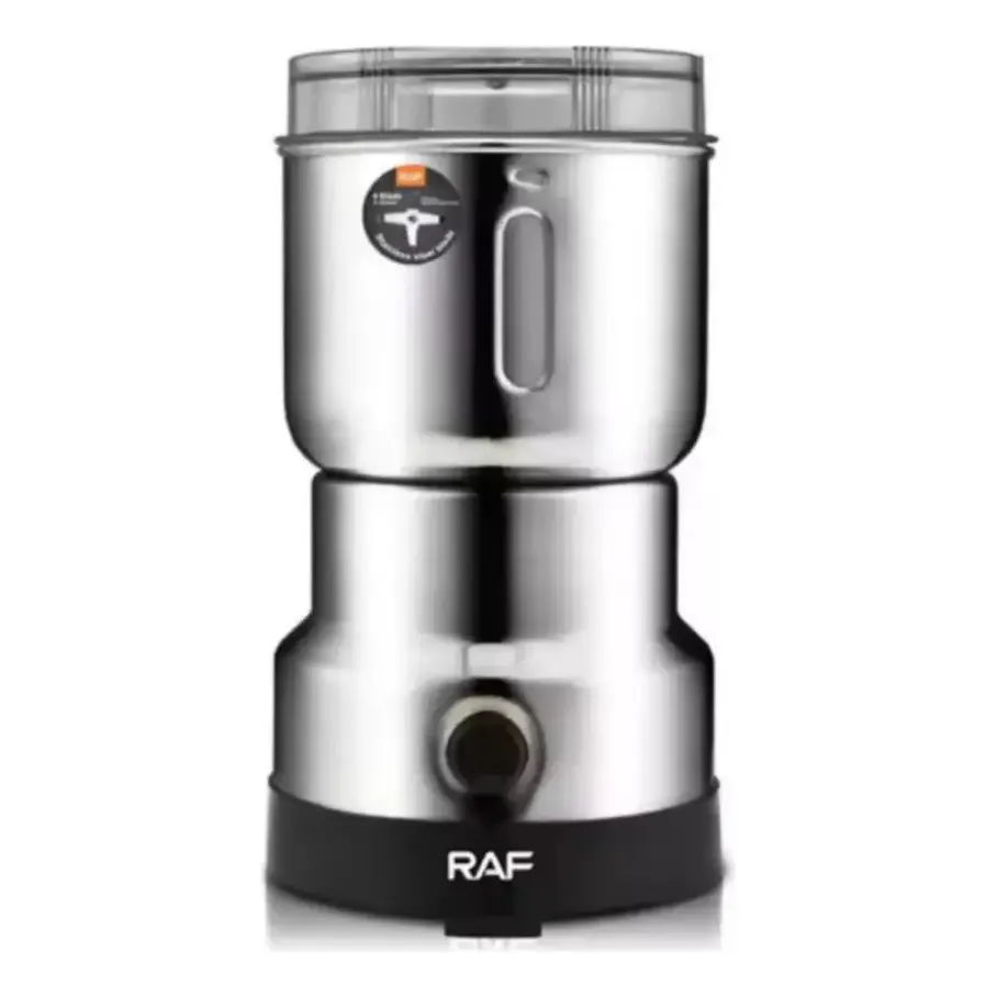 Molino Eléctrico Pulverizador Cafe Especies Cocina Raf Color Plateado R7114  8