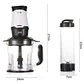 Licuadora Triturador 2 En 1 350w 1,5 Litros Raf R.2905 Negro - Miniatura 3