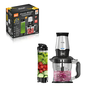 Licuadora Triturador 2 En 1 350w 1,5 Litros Raf R.2905 Negro