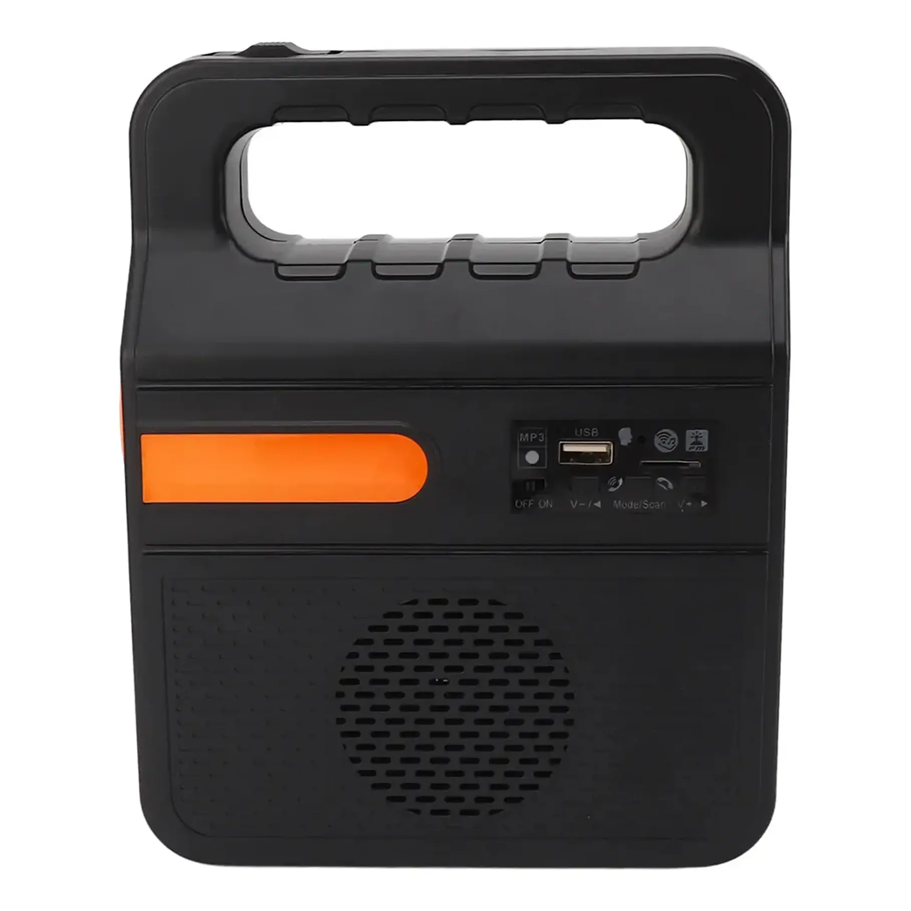 Kit Emergencia Solar Luces Led Radio Recargable 3 Ampolletas Kit Camping Cargador De Celular Radio Panel Solar 2RL YOBOLIFE 7