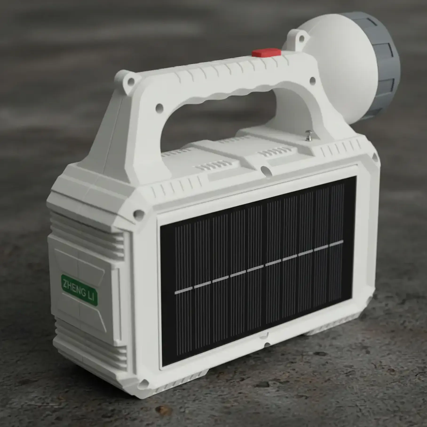 Kit Lámpara De Emergencia Solar Linterna Panel Solar Led Ambiental + 2 Lampara Ovalo Solar + Radio Puerto Usb Carga YXZ 2RL 7