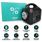 Kit De Emergencia Camping Generador 150w Solar Portátil Con Linterna Led 3 Bombillas + Panel Solar  - Miniatura 3