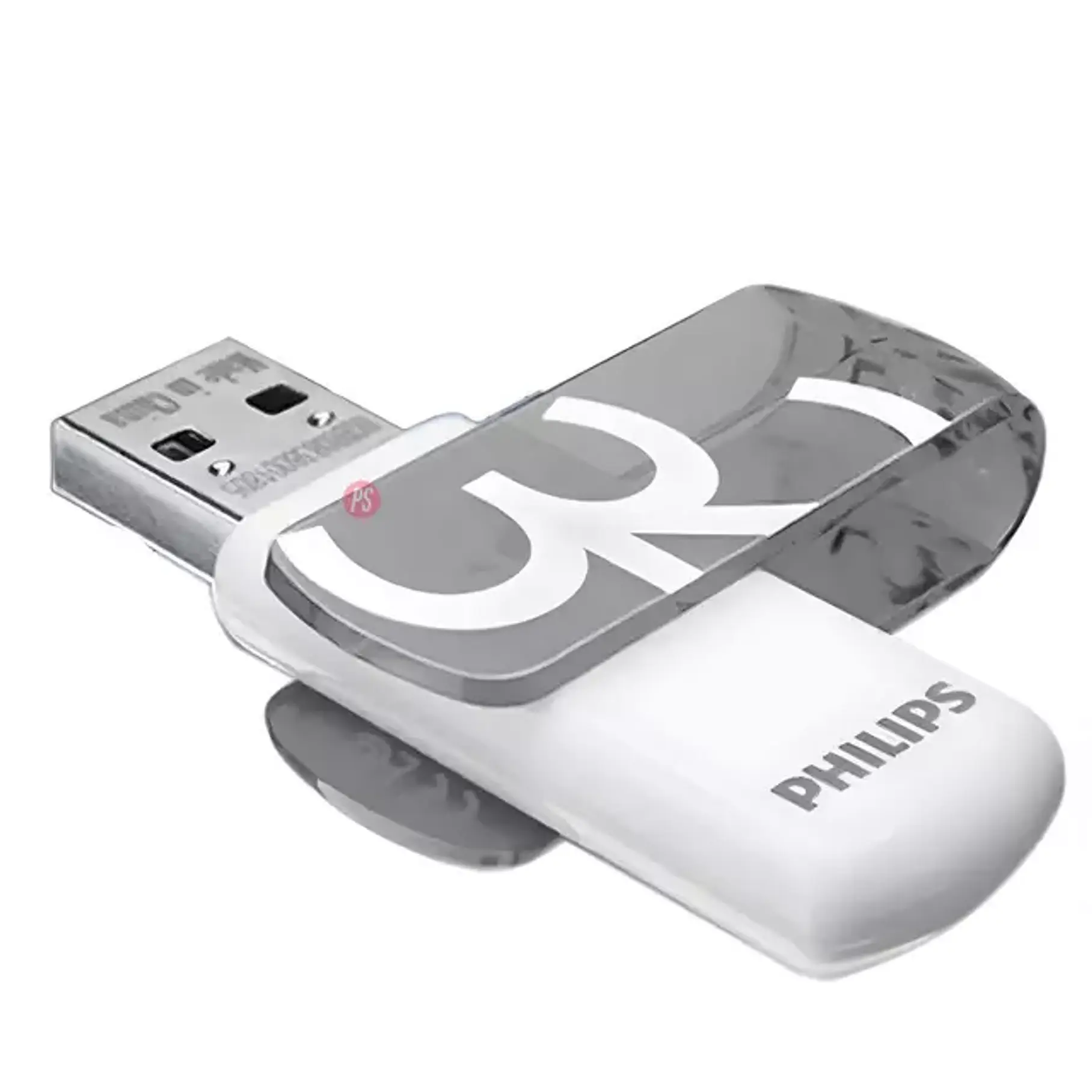 Pendrive Philips Vivid 32GB USB Rápido Y Confiable USB 2.0 Color Gris 3