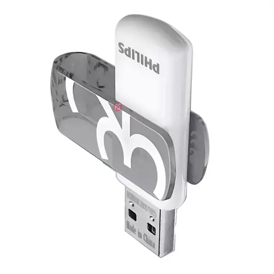 Pendrive Philips Vivid 32GB USB Rápido Y Confiable USB 2.0 Color Gris 4