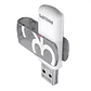 Pendrive Philips Vivid 32GB USB Rápido Y Confiable USB 2.0 Color Gris - Miniatura 4