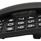 Telefono De Sobremesa Fijo Números Grandes 170bk Negro, Philco Negro - Miniatura 4