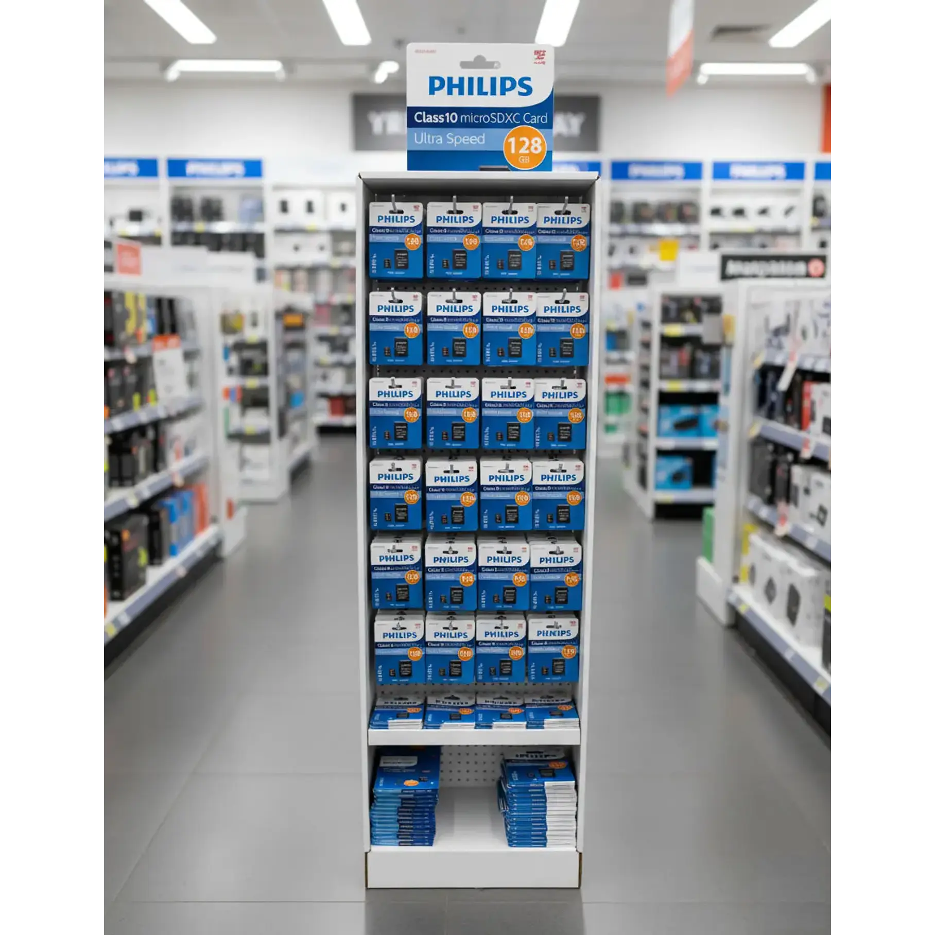 Tarjeta De Memoria Micro Sdxc Philips 128 Gb Clase 10 Con Adaptador Ultra Speed  3