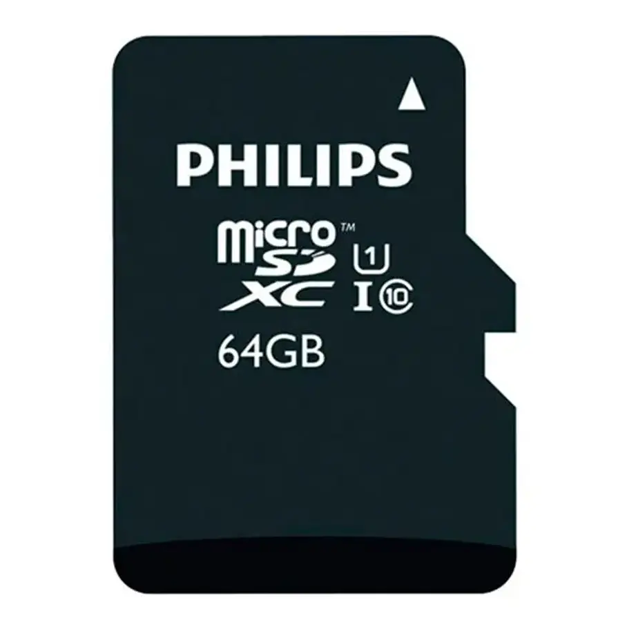 Tarjeta De Memoria Micro Sd Philips 64gb Clase 10 Ultra Speed 3