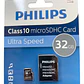Tarjeta De Memoria Micro Sd Xc Clase 10 32 Gb Philips Con Adaptador - Miniatura 4