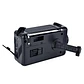 Radio Emergencia Alerta Incidente Recargable Dinamo Solar Color Negro 9585 - Miniatura 5