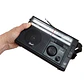 Radio Retro Recargable Bluetooth Solar Mlab 9472 Color Negro Solar EnergyLight 1970´s - Miniatura 6