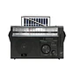 Radio Retro Recargable Bluetooth Solar Mlab 9472 Color Negro Solar EnergyLight 1970´s - Miniatura 1