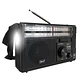 Radio Retro Recargable Bluetooth Solar Mlab 9472 Color Negro Solar EnergyLight 1970´s - Miniatura 3