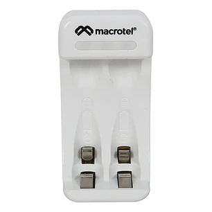 Cargador + 4 Pilas Recargables 2aa Y 2aaa Macrotel Mw-338