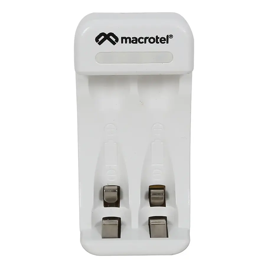 Cargador + 4 Pilas Recargables 2aa Y 2aaa Macrotel Mw-338 2