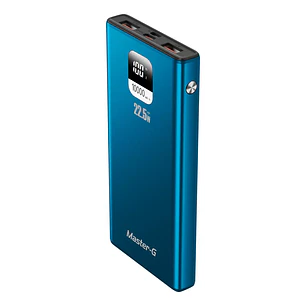 Batería Externa Power Bank 10000 Mah 22.5w PowerDelivery Master-g Color Azul