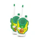 Radios Walkie-talkies My Lil Kids Para Niños Juguete Diseño Leon Color Verde Mlab Canal Single 2rl - Miniatura 1