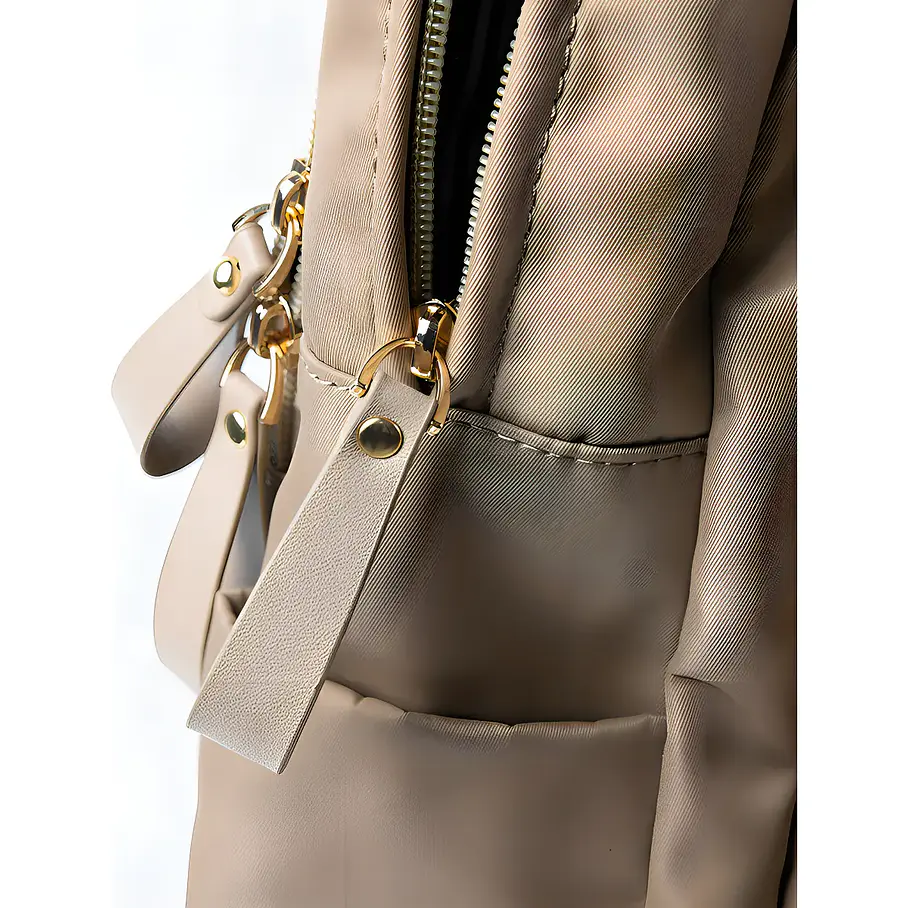 Mochila Notebook Klip Xtreme Toscana 15,6 Nylon Premium Color Beige 5