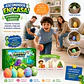 Pack x12 Bombas De Baño 12 Huevos Sorpresas Dinosaurios Bombas De Baño Juguete Viral - Miniatura 8