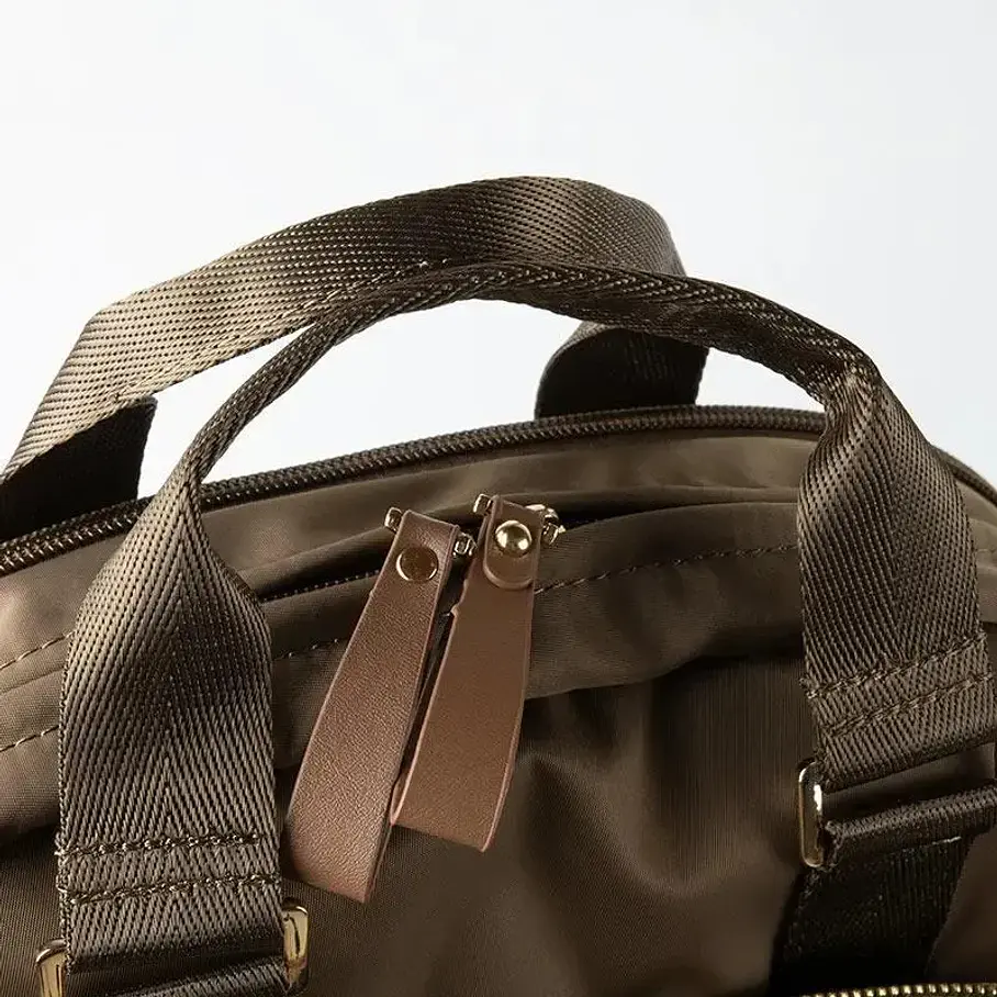 Mochila Notebook Klip Xtreme Toscana 15,6 Nylon Premium Color Marron Oscuro 3