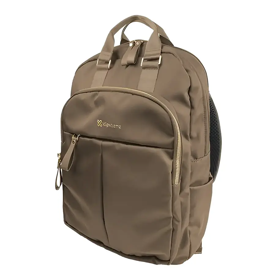 Mochila Notebook Klip Xtreme Toscana 15,6 Nylon Premium Color Marron Oscuro 2