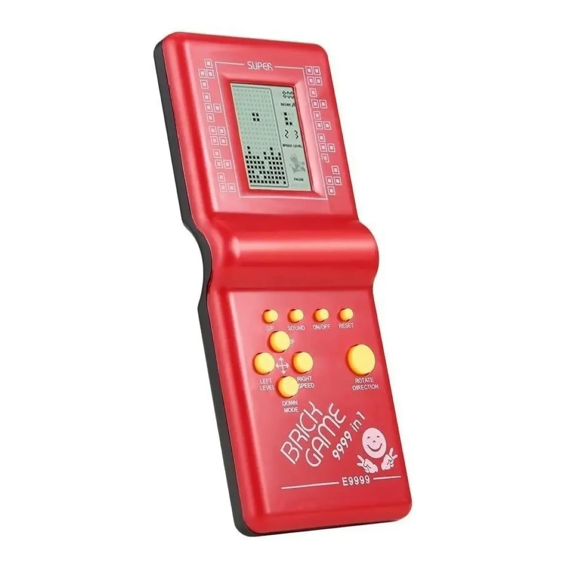 Consola Portátil Brick Game 9999 In 1 Juegos Clásicos Retro Variedad En Colores 4