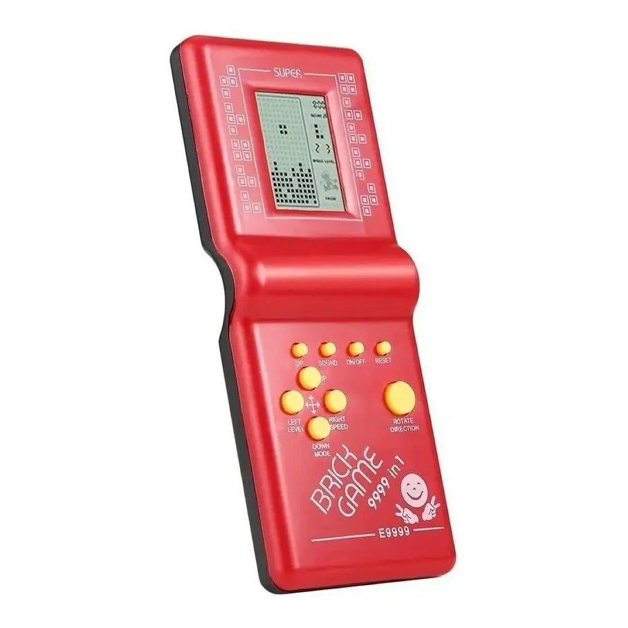 Consola Portátil Brick Game 9999 In 1 Juegos Clásicos Retro Variedad En Colores 4