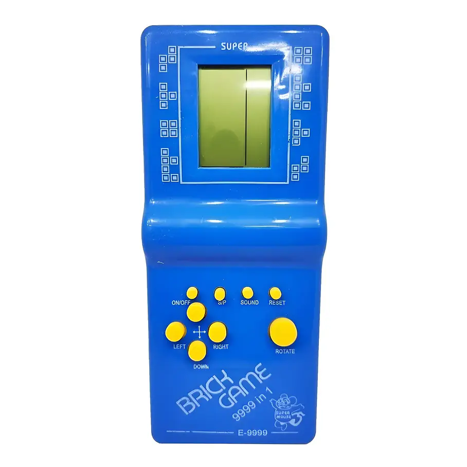 Consola Portátil Brick Game 9999 In 1 Juegos Clásicos Retro Variedad En Colores 6