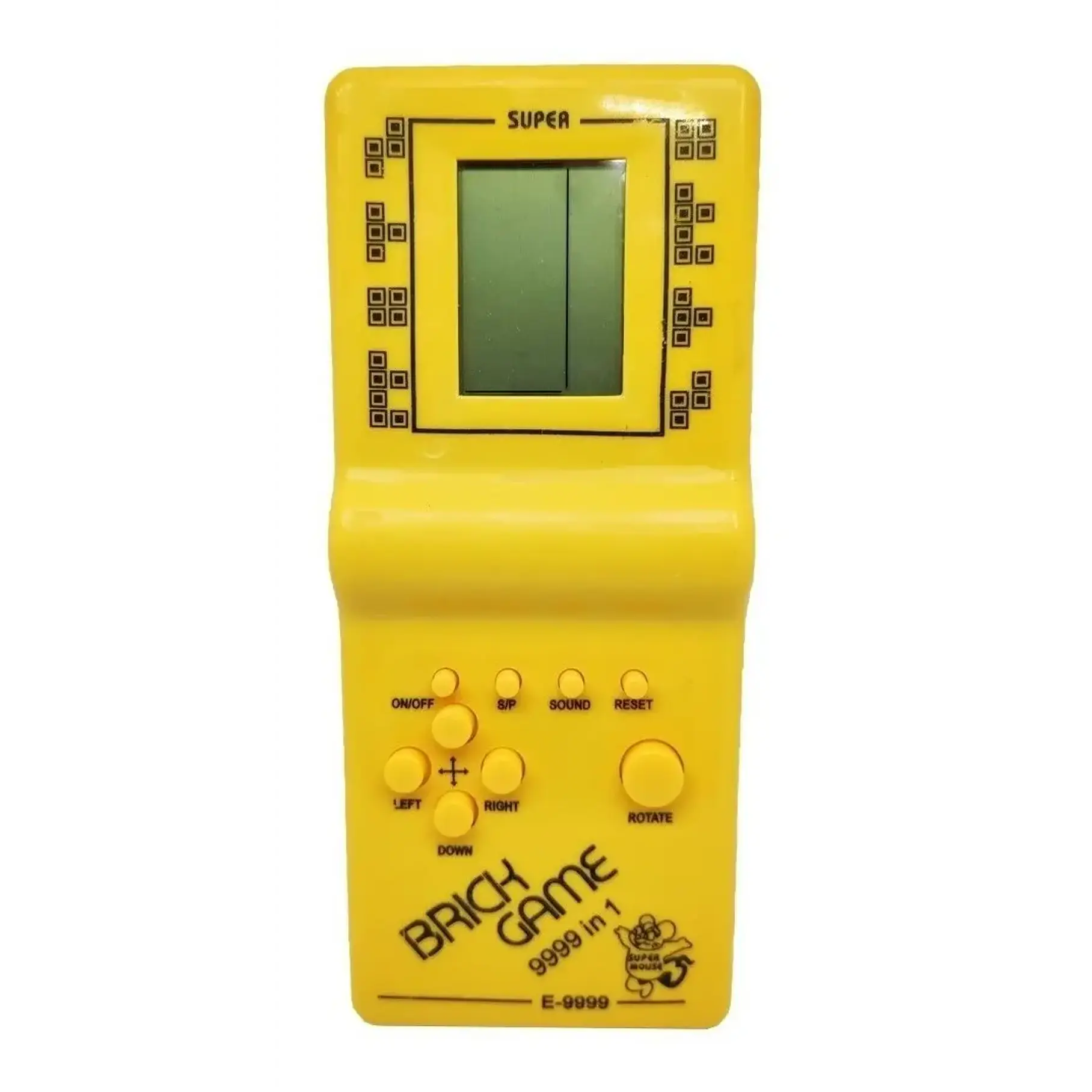 Consola Portátil Brick Game 9999 In 1 Juegos Clásicos Retro Variedad En Colores 7