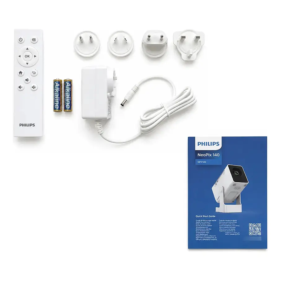 Proyector Philips Neopix 140 Smart Hd 720p Wifi Blanco Proyector Professional 4