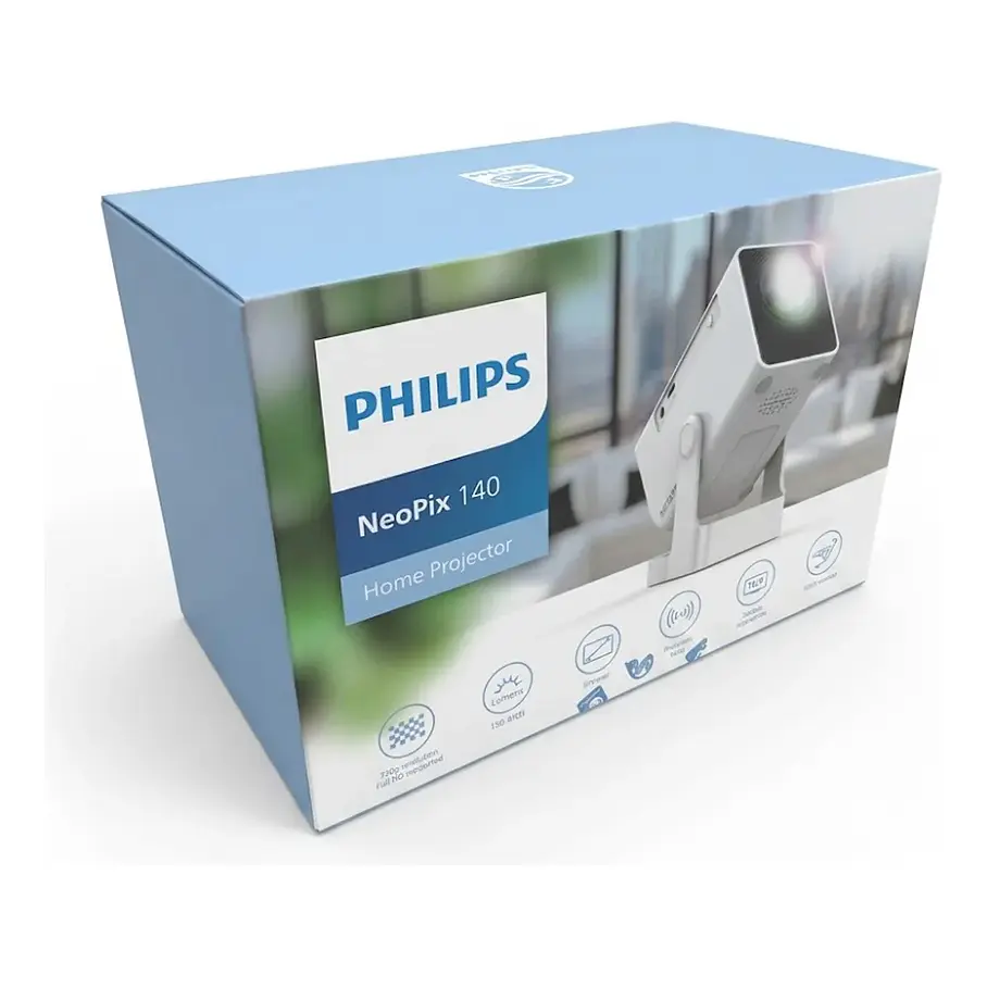 Proyector Philips Neopix 140 Smart Hd 720p Wifi Blanco Proyector Professional 5