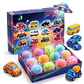 Pack x12 Bombas De Baño 12 Huevos Sorpresas Autos Carros Camiones Bombas De Baño Juguete Viral Jabón Baño Limpio Sorpresa  - Miniatura 1