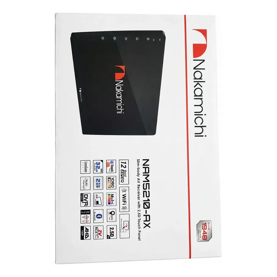 Radio Nakamichi Nam5210-ax Android Wifi Bluetooth 10.1 8