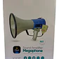 Megafono Recargable 30w Sirena Graba Voz Recargable Blanco 10015 2rl Mlab Potencia Megafono Altavoz Bomberos Escuelas Reproduccion Wireless Bluetooth Azul - Miniatura 6
