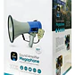Megafono Recargable 30w Sirena Graba Voz Recargable Blanco 10015 2rl Mlab Potencia Megafono Altavoz Bomberos Escuelas Reproduccion Wireless Bluetooth Azul - Miniatura 10